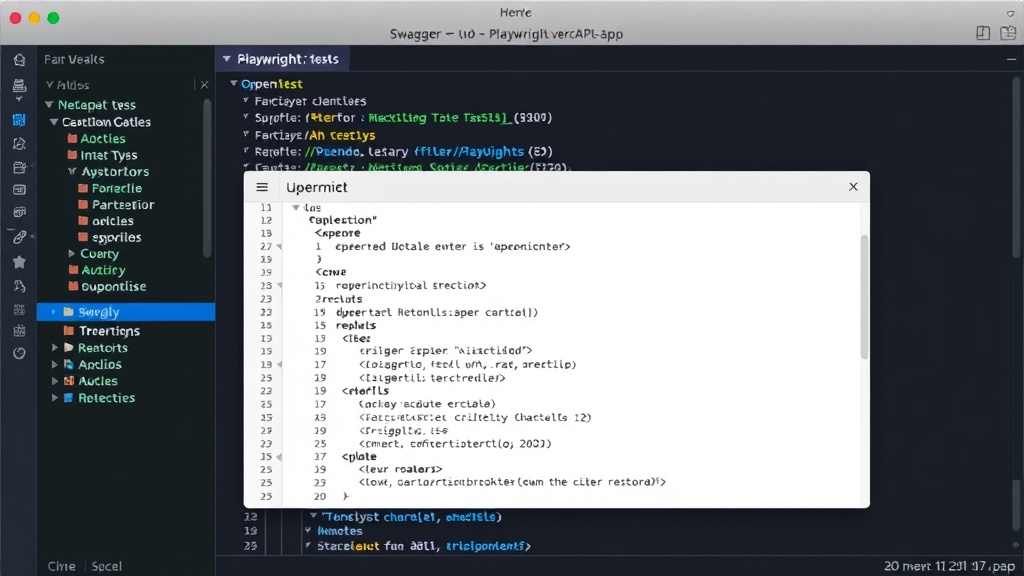 User interface of the swagger-to-playwright.vercel.app tool accepting an OpenAPI spec