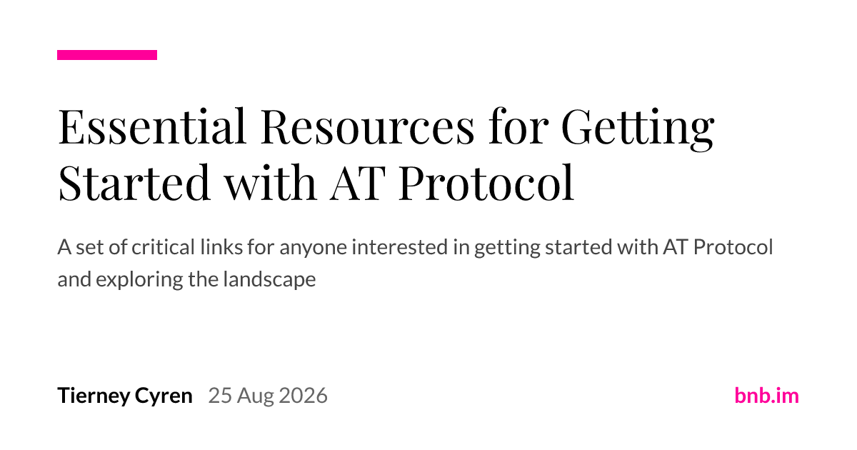 AT Protocol Essentials: A Developer's Guide to Decentralized Social