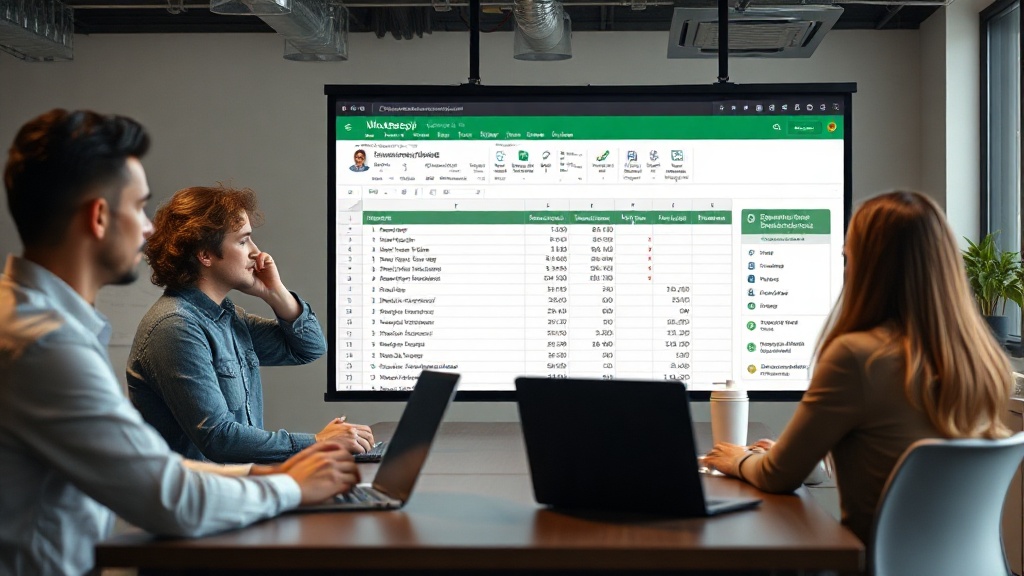 Google Sheet showing automated lead assignment and commission tracking