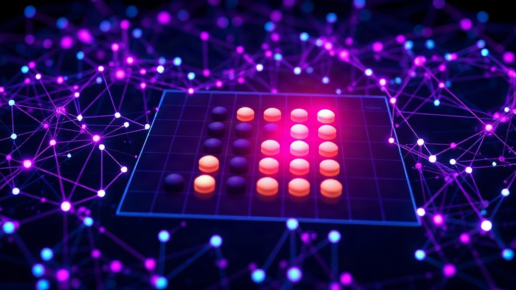 AlphaGo board visualization highlighting the surprising Move 37 against Lee Sedol.