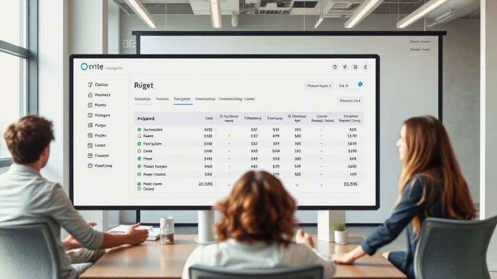 Orite dashboard showing an AI agent's assigned budget and spending limits