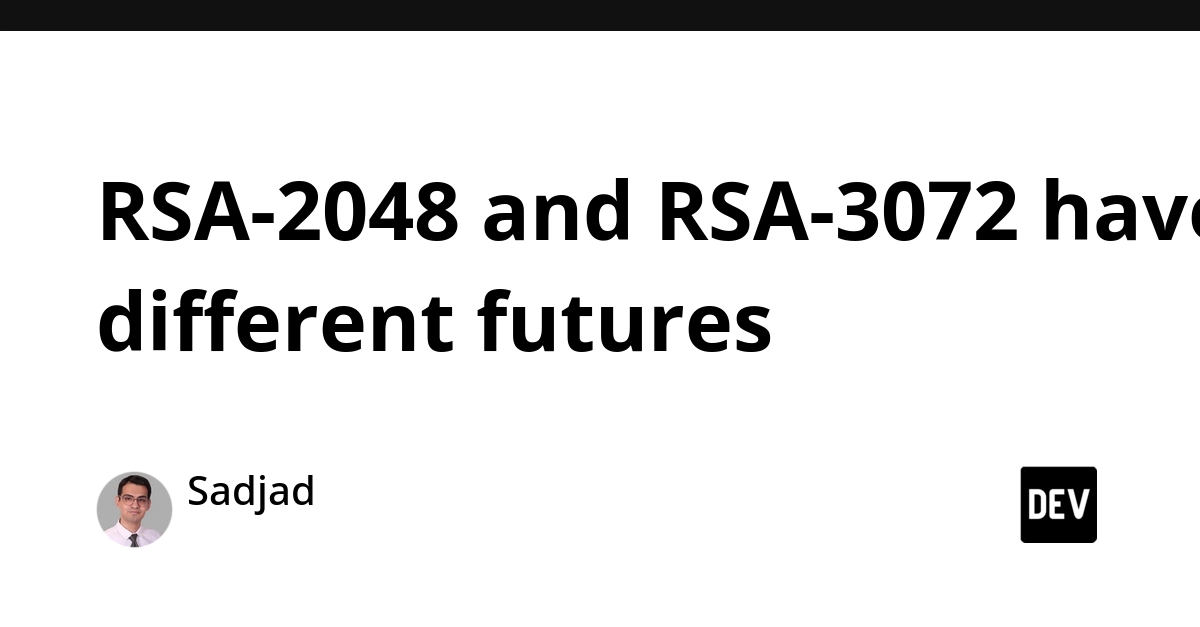 NIST Draft: RSA-2048 Deprecation Timeline Differs from 3072