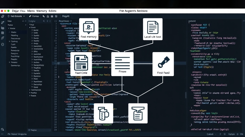 Diagram illustrating Deja Vu's file-based memory and SSH synchronization architecture