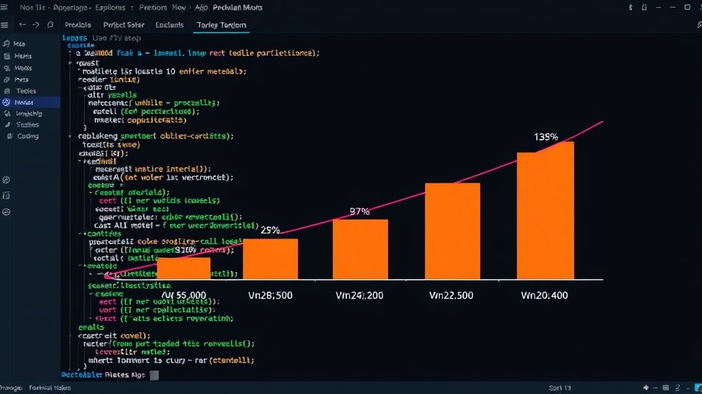 Graph comparing AI API token costs across various providers and models