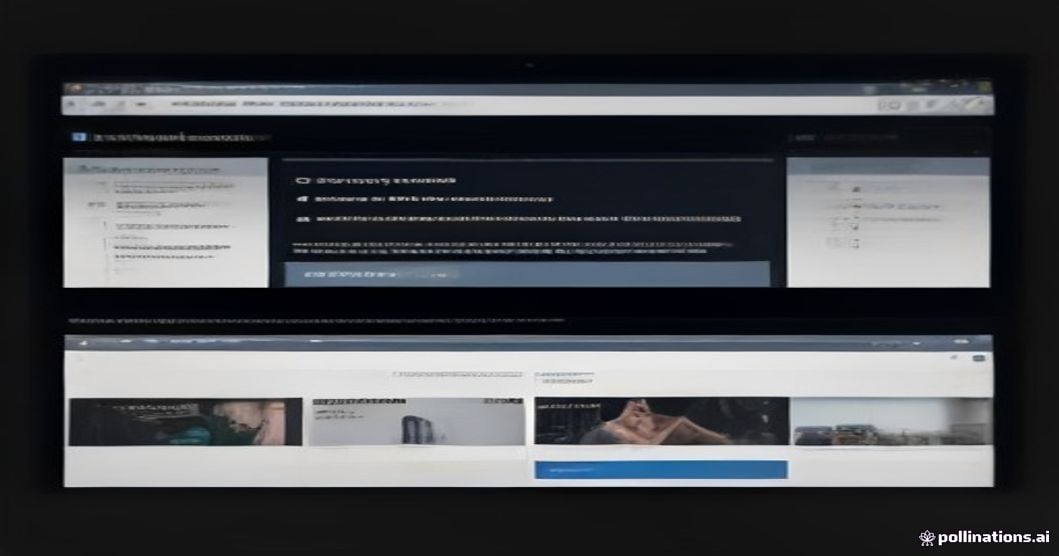 A complex web application interface showing delayed responses to user inputs