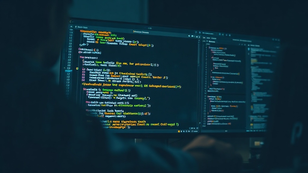 Developer debugging a production error on a complex AI system