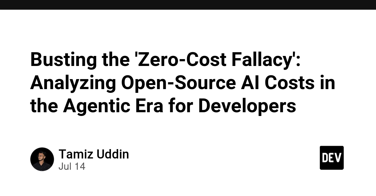 Open-Source AI Isn't Free: Hidden Costs for Agentic Architectures
