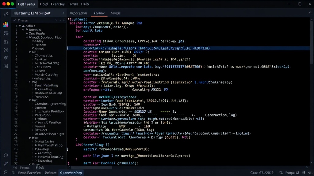 Illustrative example of a malformed JSON output from an LLM