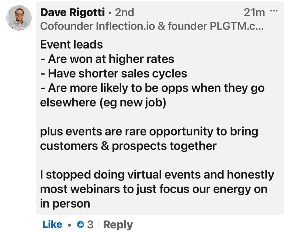 Events Drive $450K Deals: Are High Costs Justified?