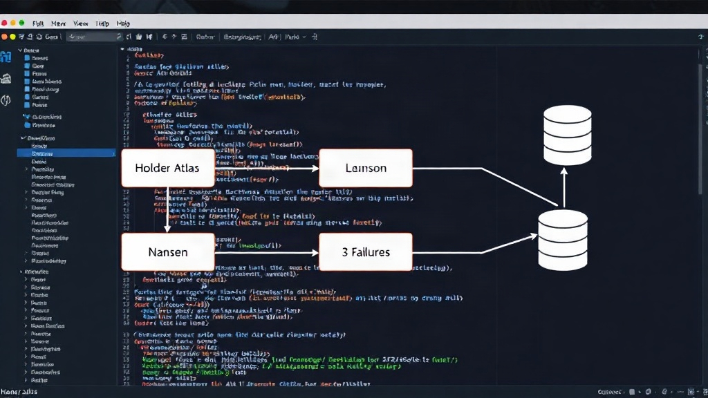 Diagram showing the flow of 110 API calls from Holder Atlas to Nansen and exchange databases