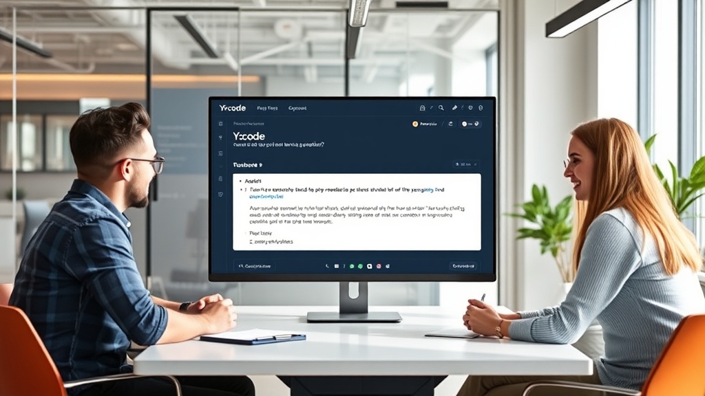 Ycode AI Agents dashboard showing website generation from text prompt