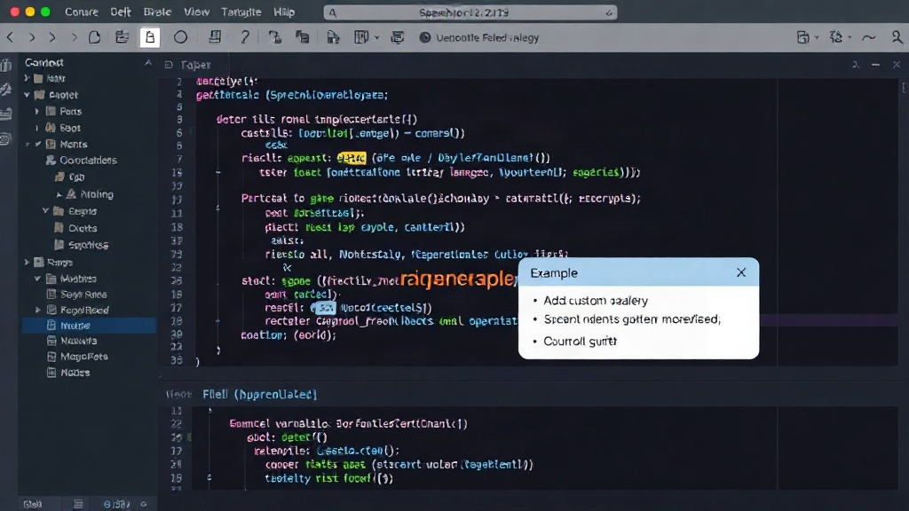 Example Swift code snippet showing how to add custom vocabulary to SpeechAnalyzer.
