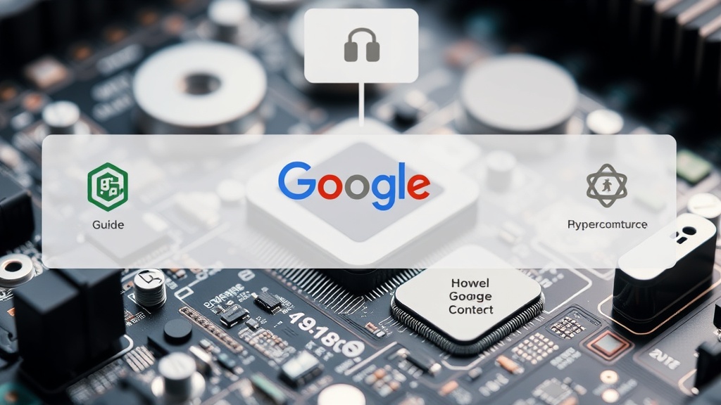 Diagram illustrating Google's AI Hypercomputer architecture and its components