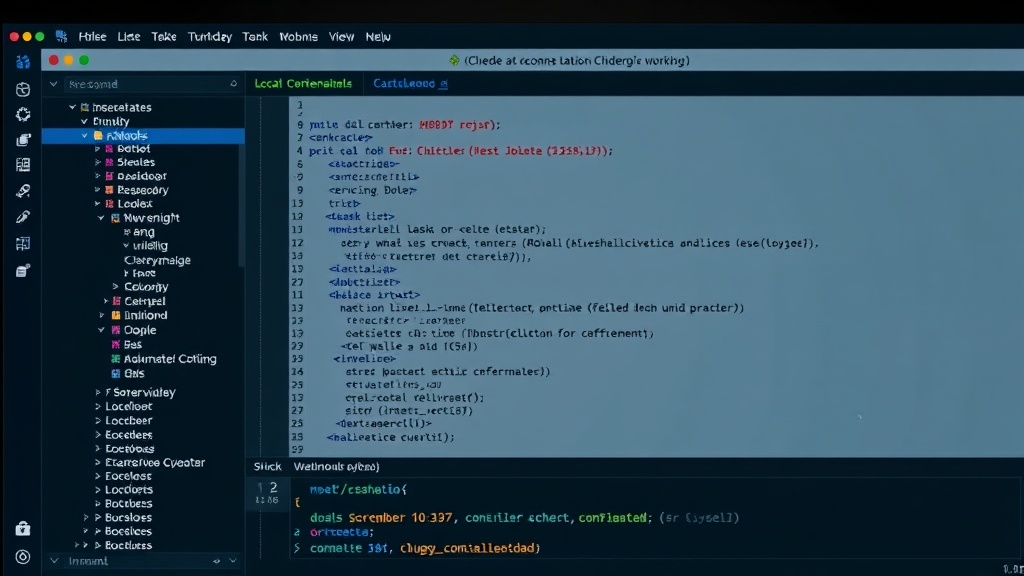 Slack thread showcasing real-time command execution and output from an AI assistant.