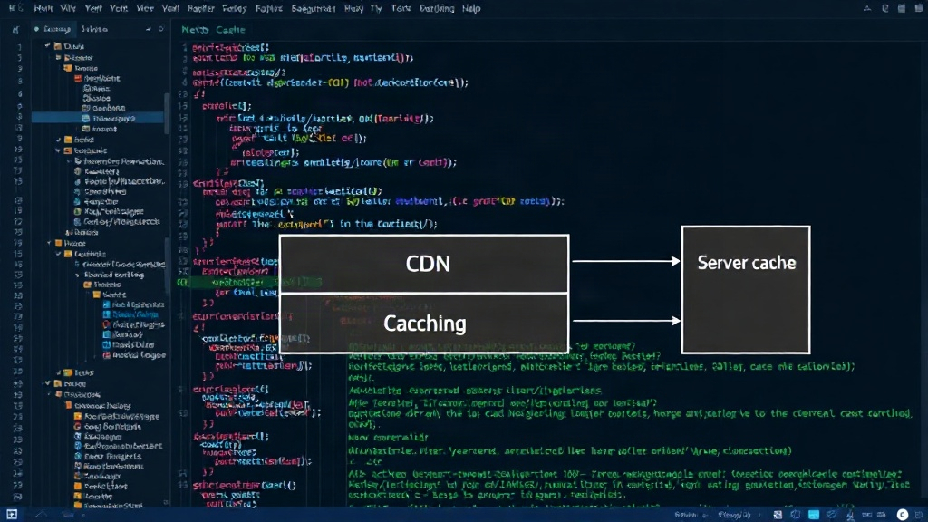 Diagram illustrating HTTP cache layers: browser, CDN, and server cache.