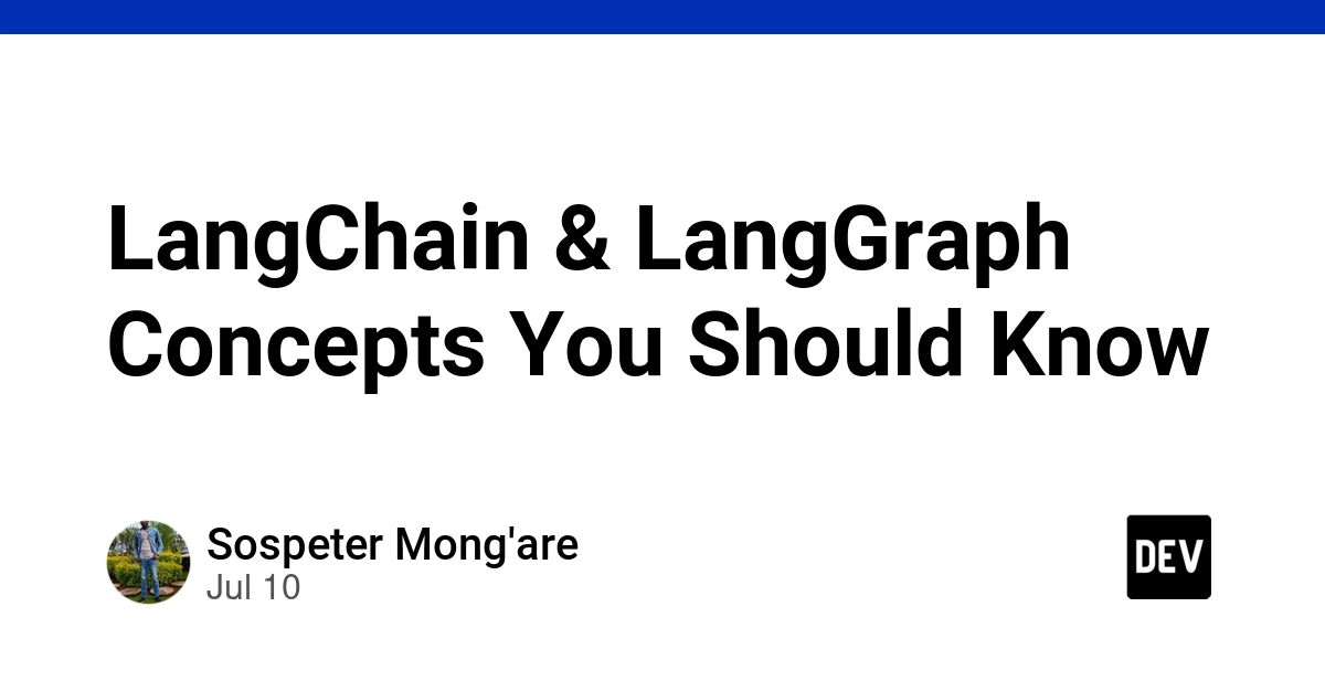 LangChain & LangGraph Fundamentals for AI Engineers