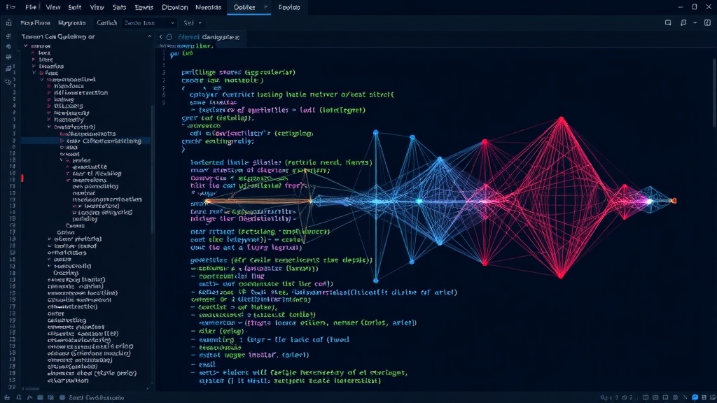 Visual representation of a hybrid quantum-classical neural network architecture