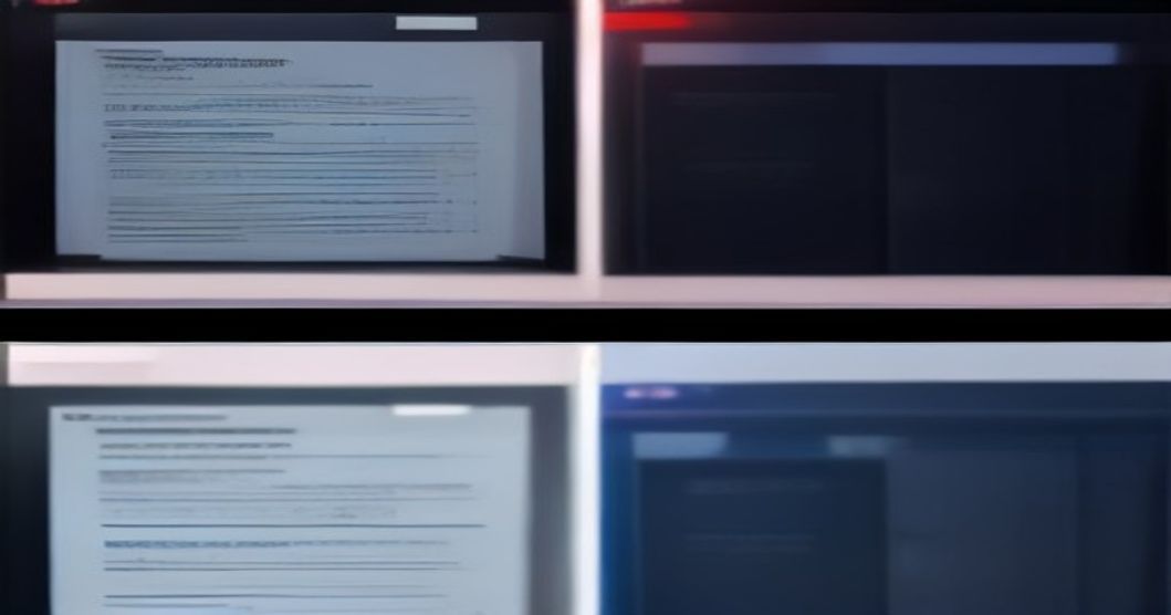 Visual comparison of an original receipt PDF versus an altered version