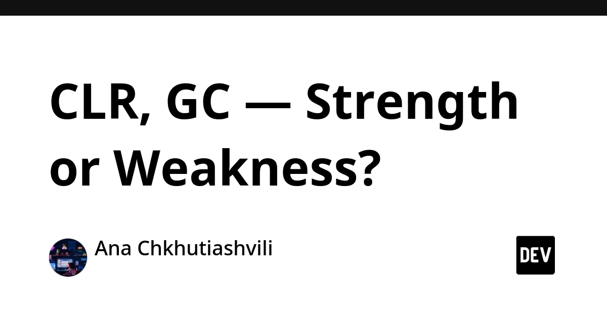 CLR GC: Performance Bottleneck or Efficiency Engine?