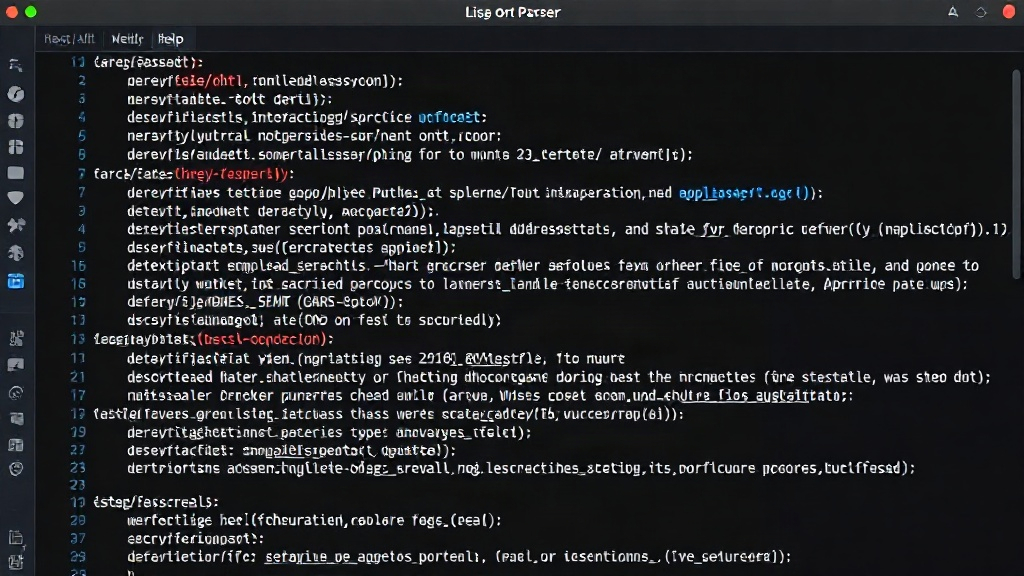 Example of the generated HTML output from a complex Org-mode document snippet.