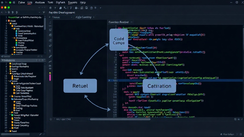 Diagram illustrating the software development lifecycle beyond code generation