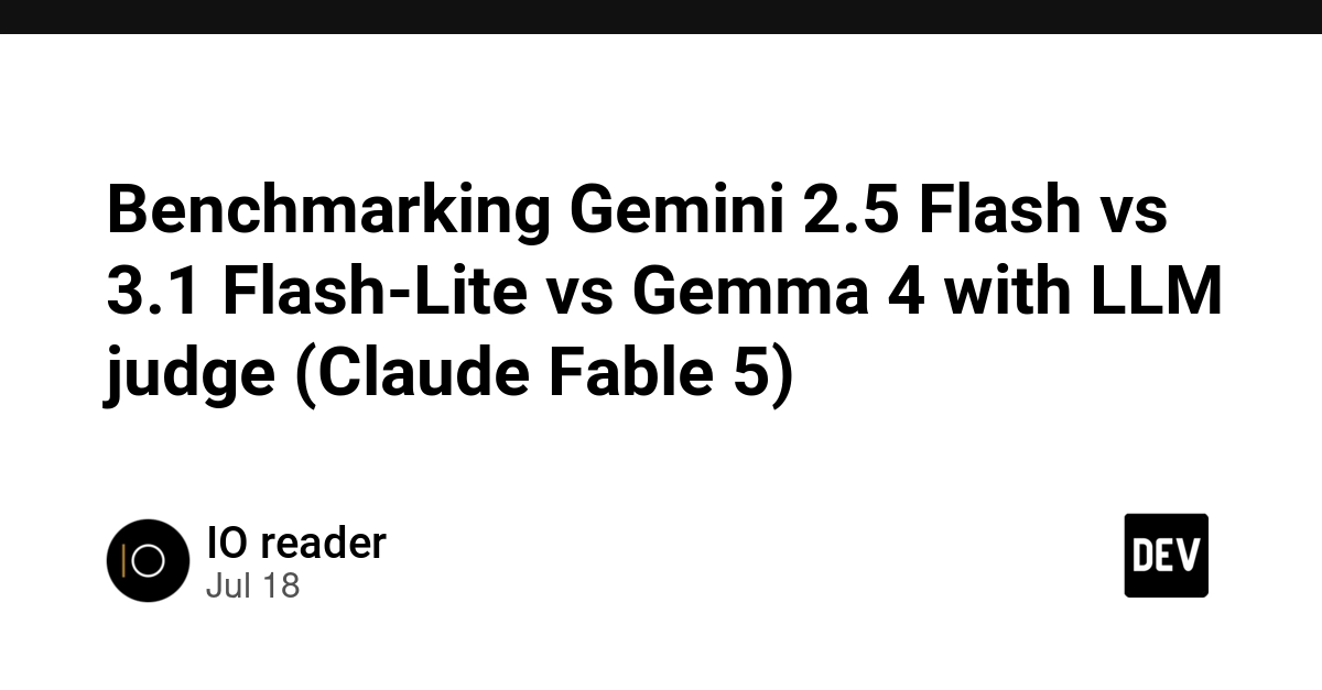 Gemini 2.5 Flash Faces Scrutiny: New Benchmarks Against Gemma 4
