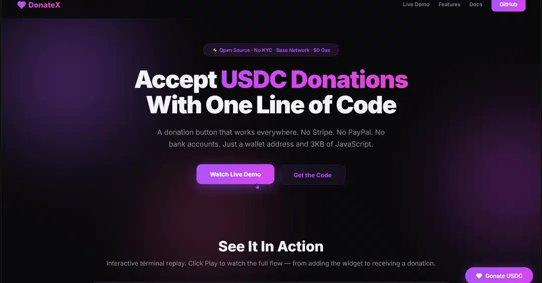 Open-Source Donation Widget Cuts Fees, Opens Access for Devs