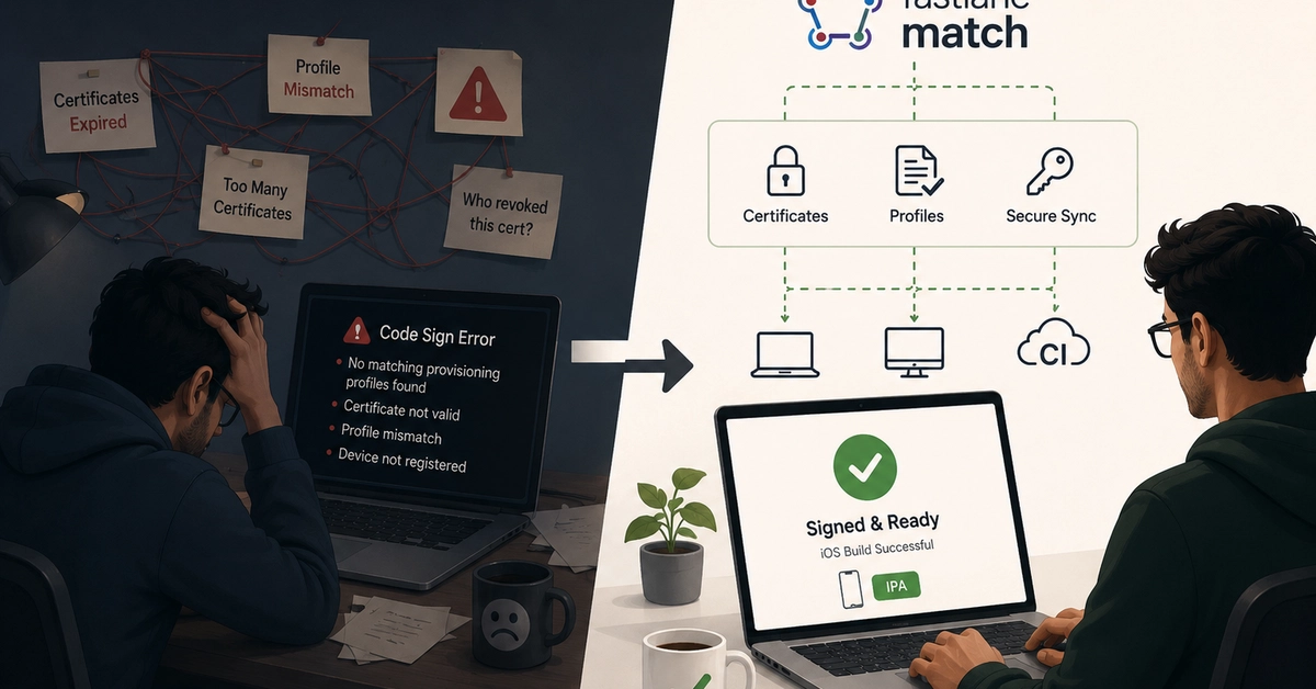 Fastlane Match Solves iOS Certificate Hell for Developers