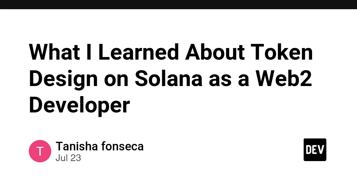 Solana Token Extensions: A Web2 Developer's Guide to On-Chain Logic