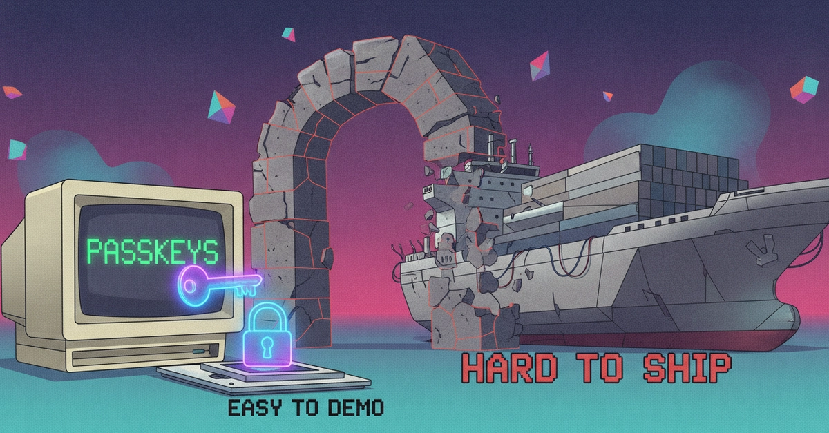 Passkeys: The 20% Demo vs. the 80% Production Gap