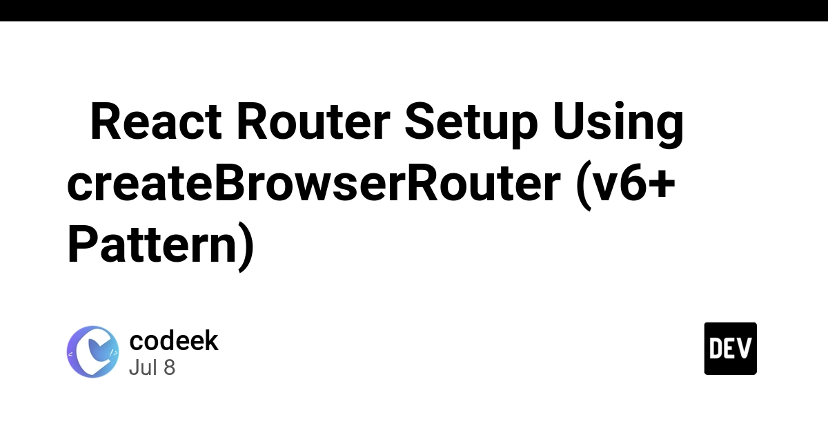 React Router v6+ Transitions to createBrowserRouter for Scalability