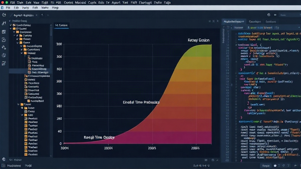 Waterfall chart illustrating distinct time spans for model generation versus application processing