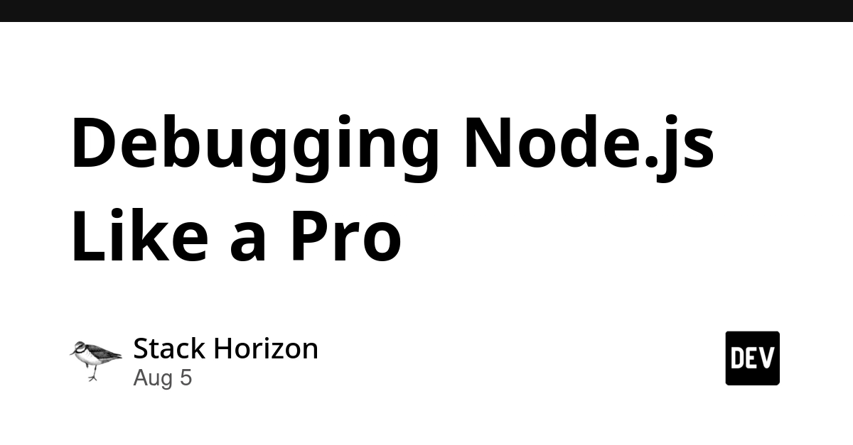 Master Node.js Debugging with Built-in Tools and Smart Techniques