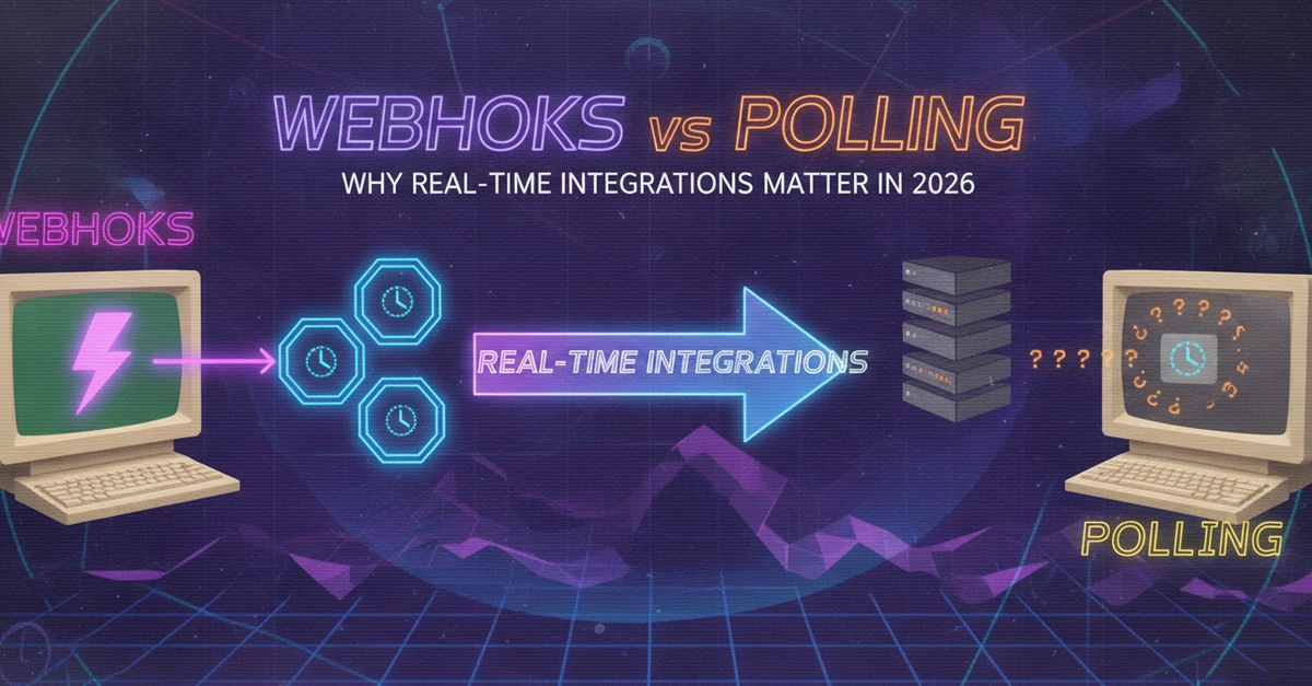 Webhooks vs. Polling: The Real-Time Integration Battle for 2026