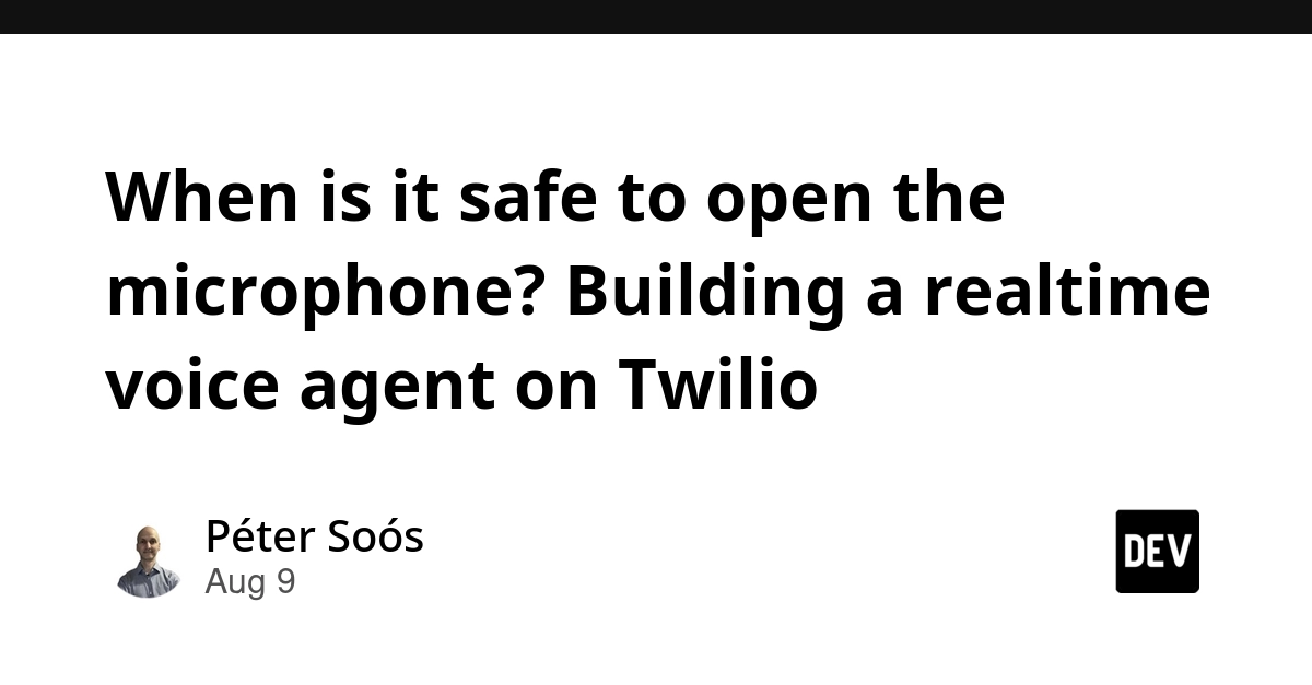 Twilio Voice Agent: Mastering Real-time Audio for Production