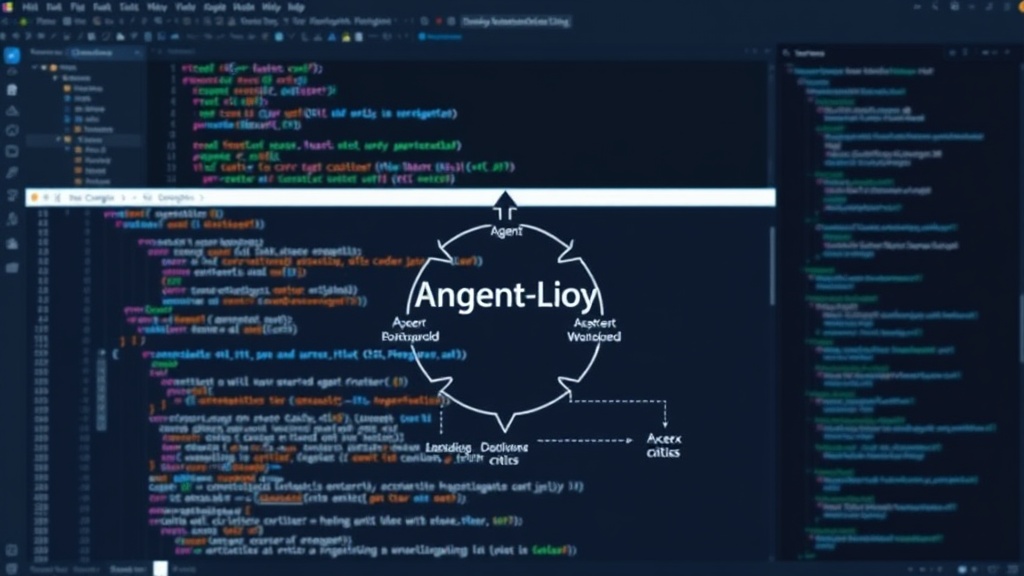 Diagram illustrating the AgentLoop cycle with Codex workers and critics