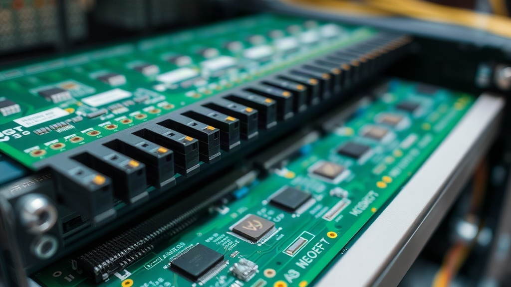 Comparison of traditional LC connector density versus VSFF and MPO-16 connectors in a data center rack.