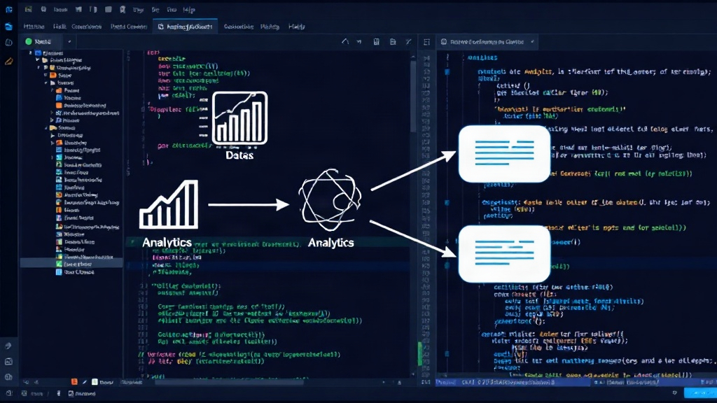 Diagram showing the flow of data from analytics to AI generation for TV network programming