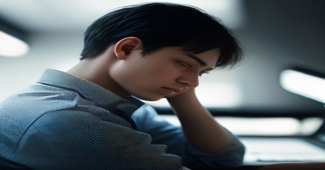 Developer at a keyboard, deep in thought, symbolizing the search for the right problem.