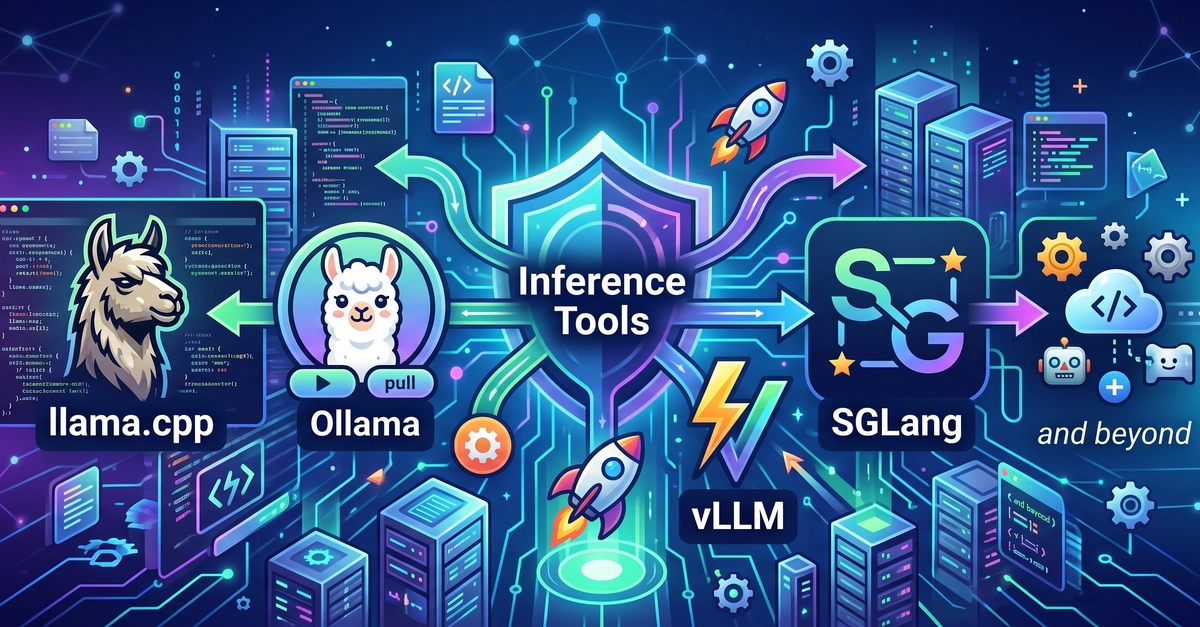 Local LLM Inference: llama.cpp, Ollama, vLLM, SGLang & More in 2026