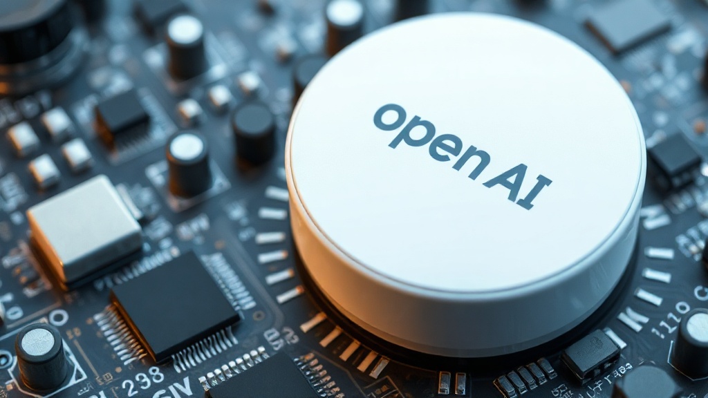 Conceptual rendering of OpenAI's AI smart speaker with a minimalist design