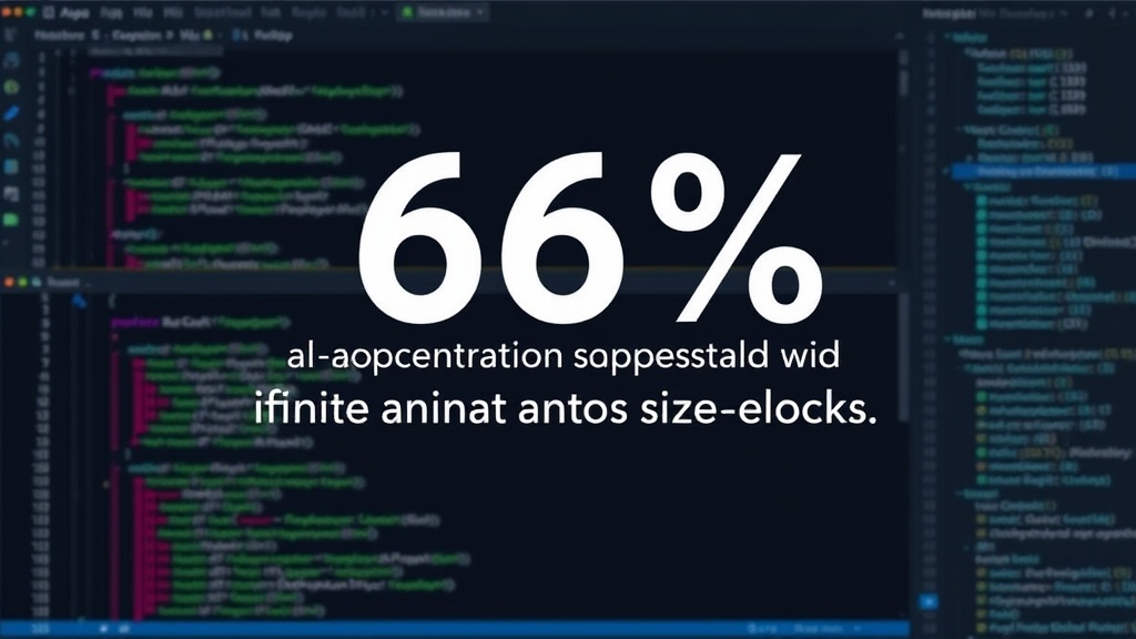 A visual representation of the percentage of AI-generated apps failing motion accessibility standards.