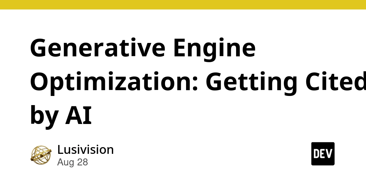 Generative Engine Optimization: The New SEO for AI Answers