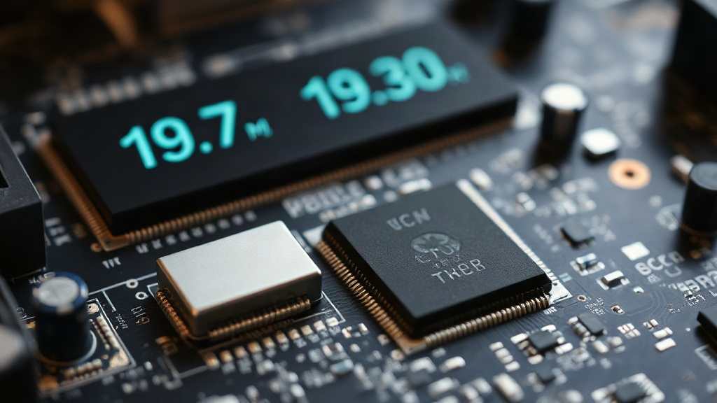 Terminal displaying fan speed and CPU temperature readings in real-time