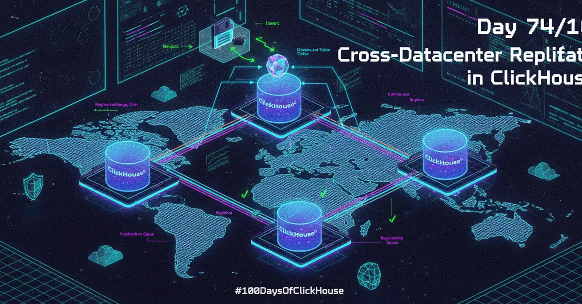 ClickHouse® Enables Cross-Datacenter Replication with ReplicatedMergeTree and Keeper