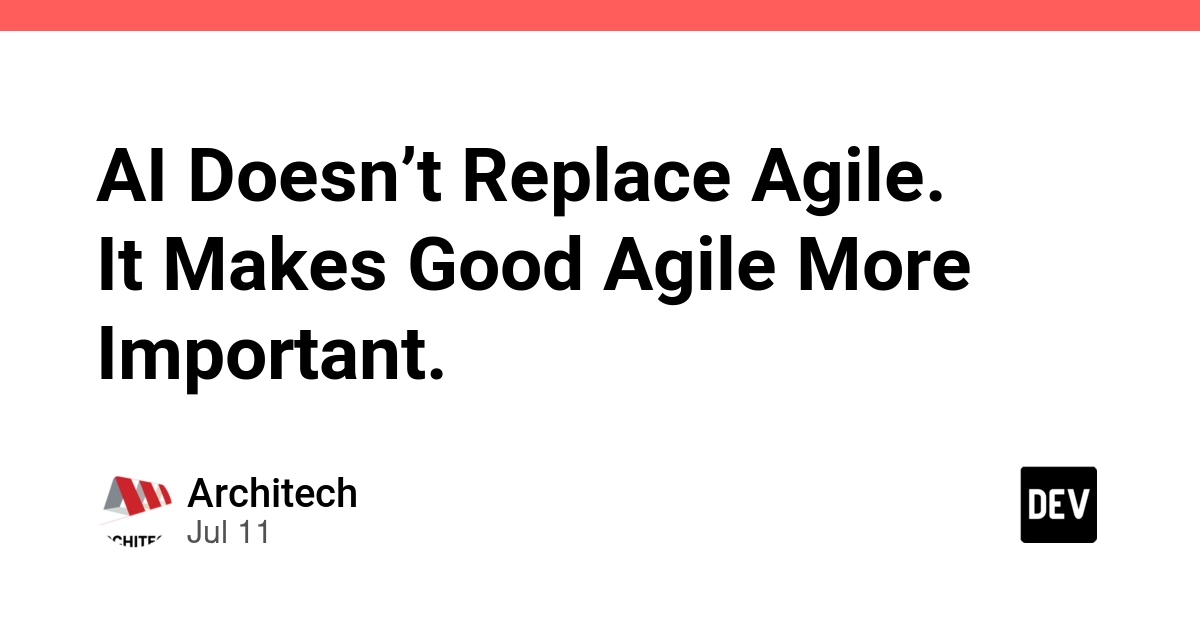 AI Enhances, Not Replaces, Agile Development: New Imperative for Quality