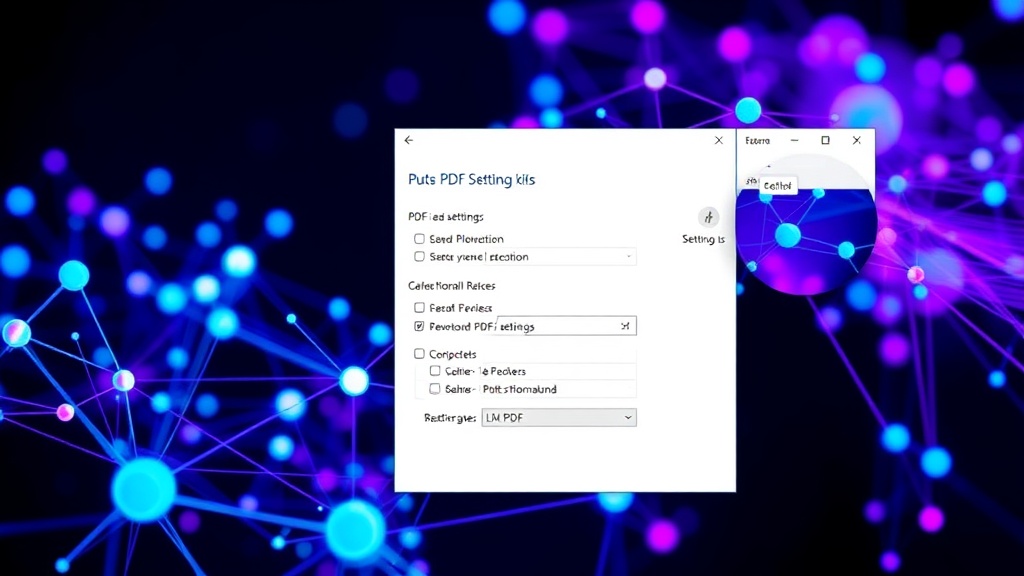 Screenshot of PowerToys PDF utility settings in Windows