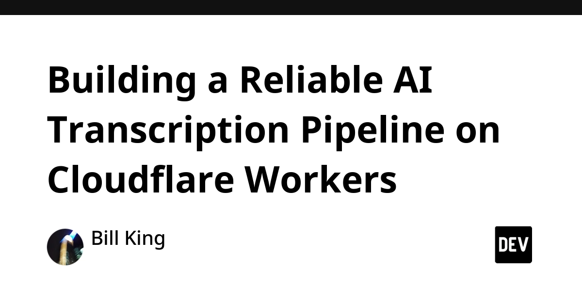 Cloudflare Workers Power HiTranscript's Reliable AI Transcription Pipeline