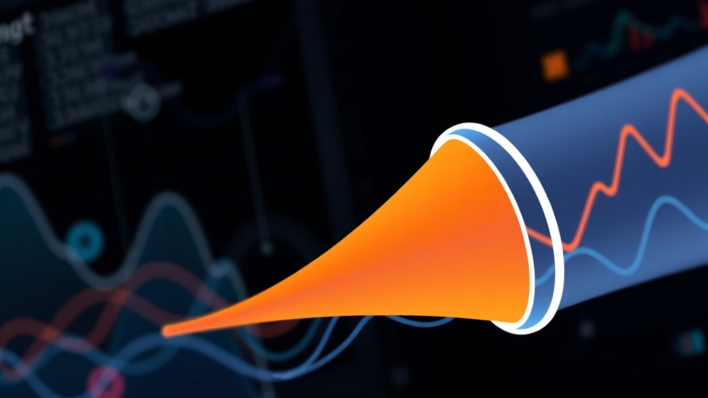 Visual representation of a typical e-commerce checkout funnel with drop-off points