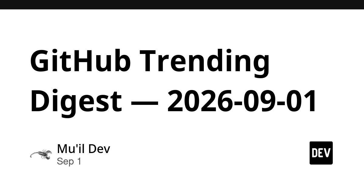 AI Agents and Compute Efficiency Dominate GitHub's Trending This Week
